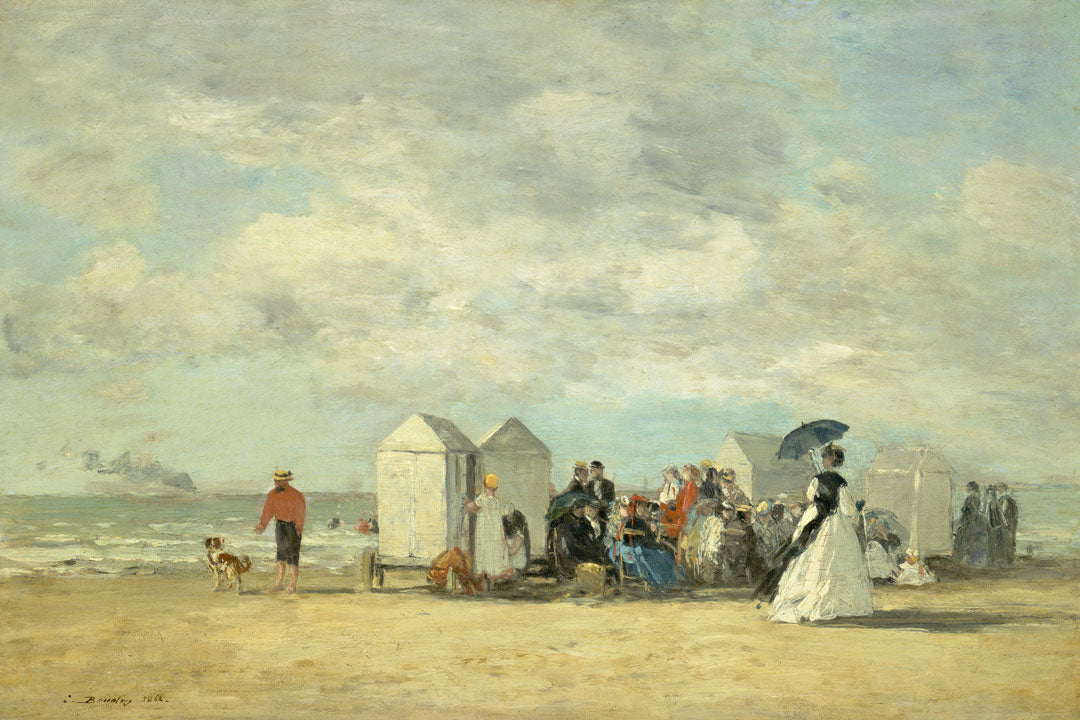 Beach Scene 1862