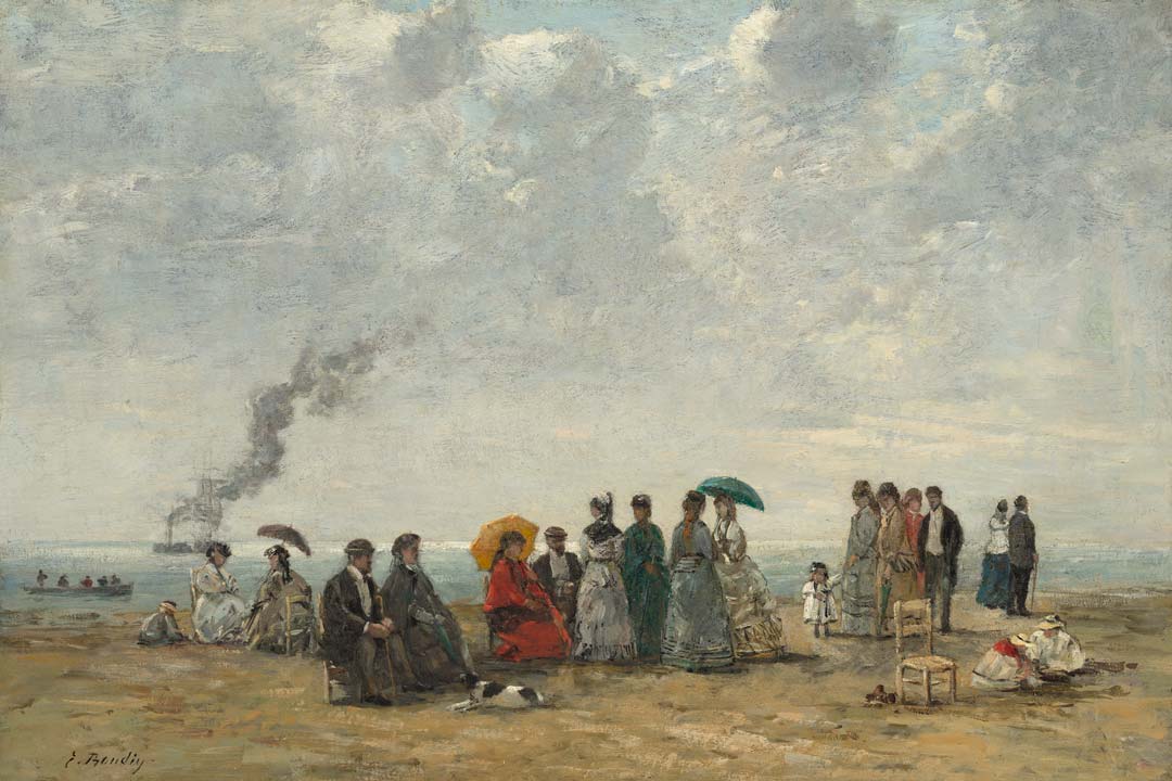 Figures on the Beach