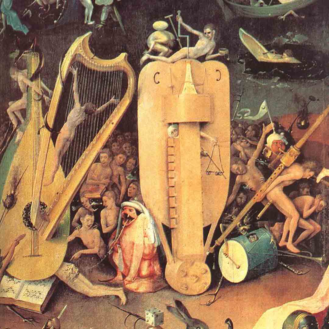 Garden Of Earthly Delights Detail Of Right Wing Wga