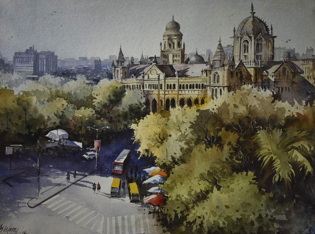 Mumbai - Water Colour Painting