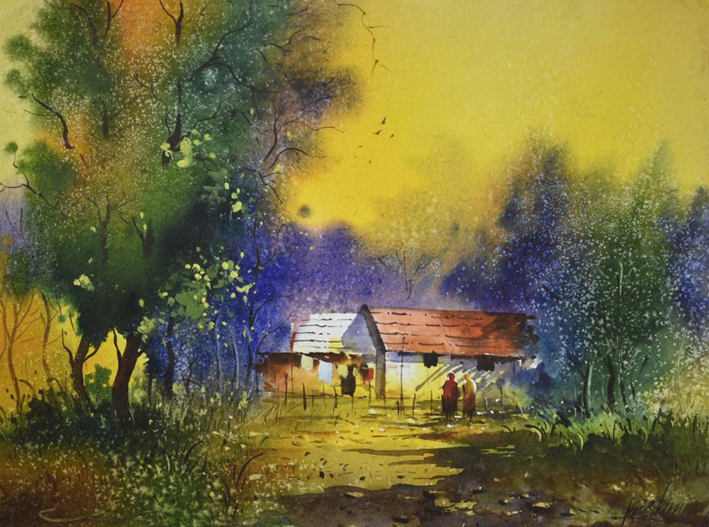 Landscape - Water Colour Painting