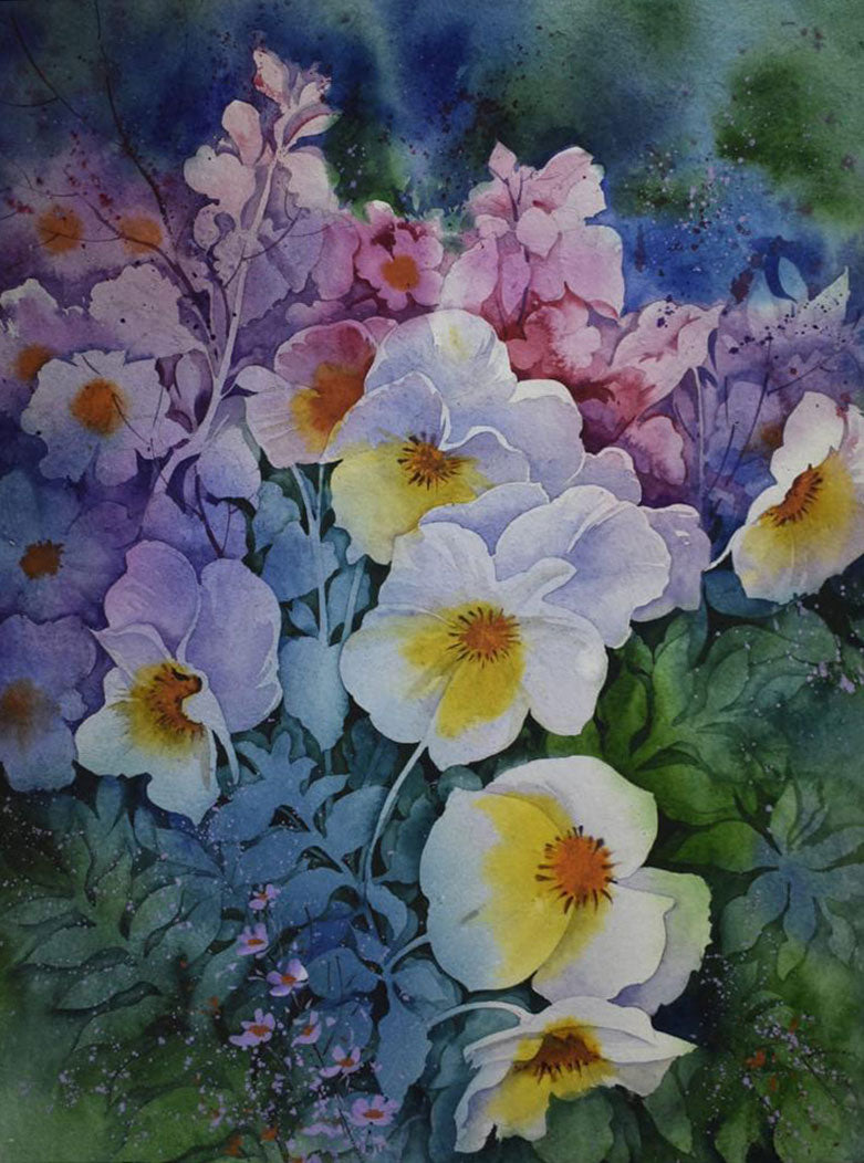 Flowers - Water Colour Painting