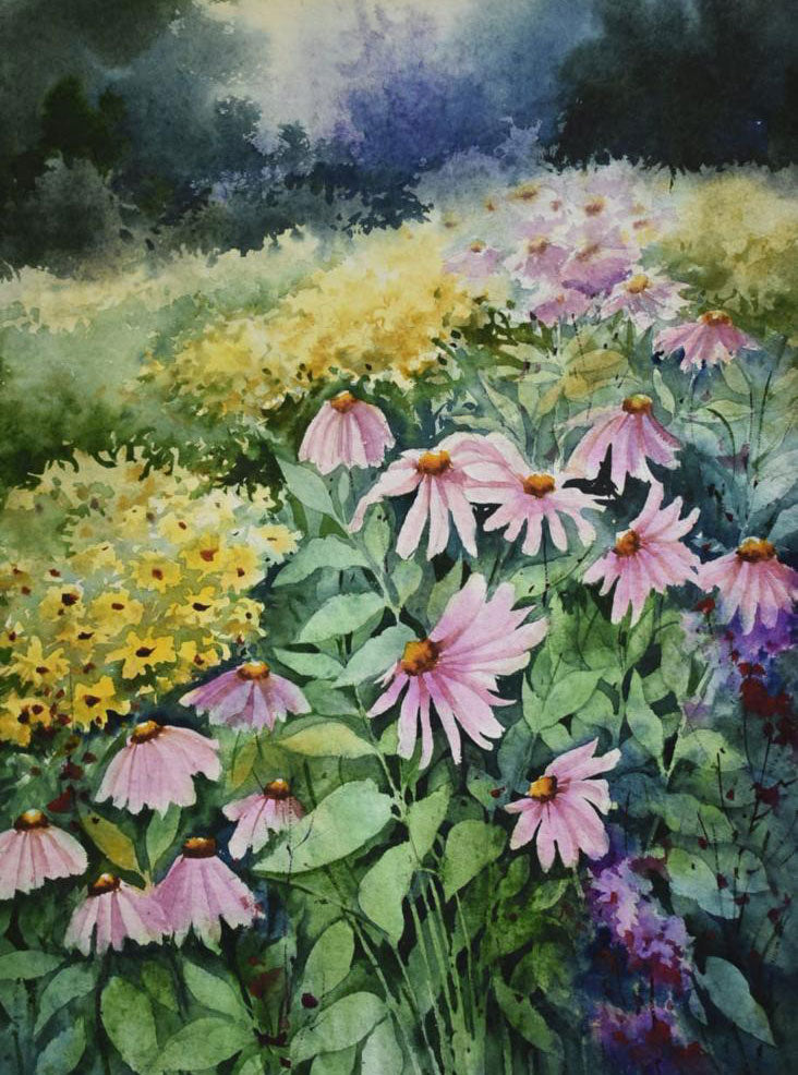 Flowers - Water Colour Painting