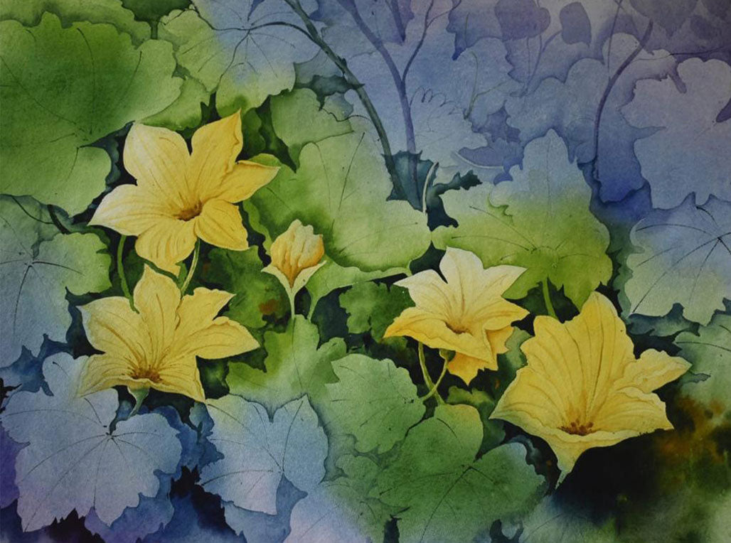 Flowers - Water Colour Painting