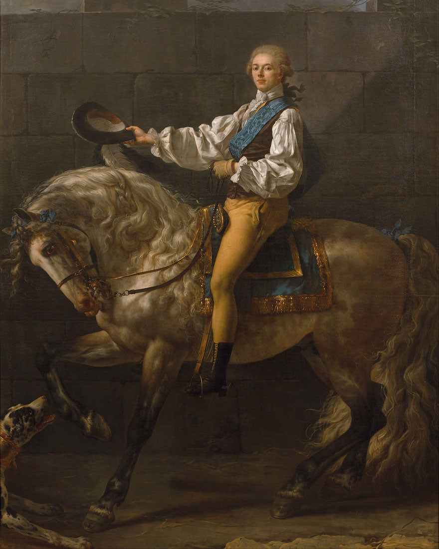 Equestrian Portrait Of Stanisław Kostka Potocki