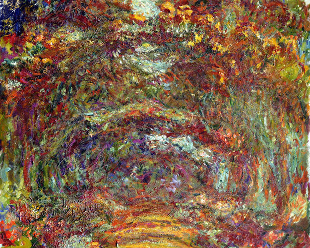 Der Rosenweg In Giverny