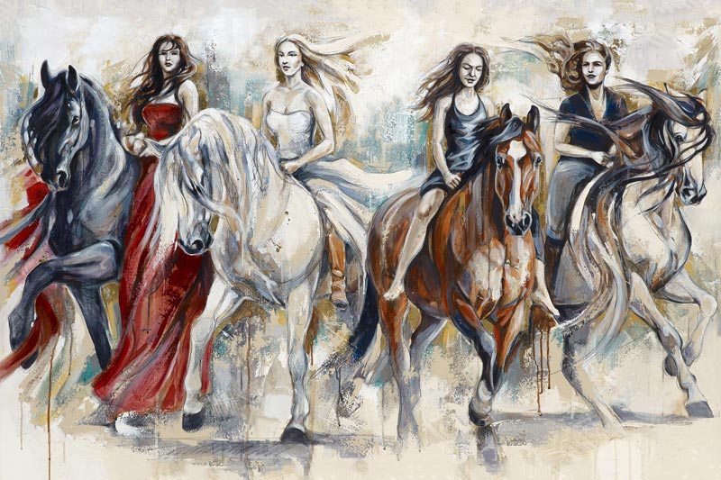 Beauty With Horses