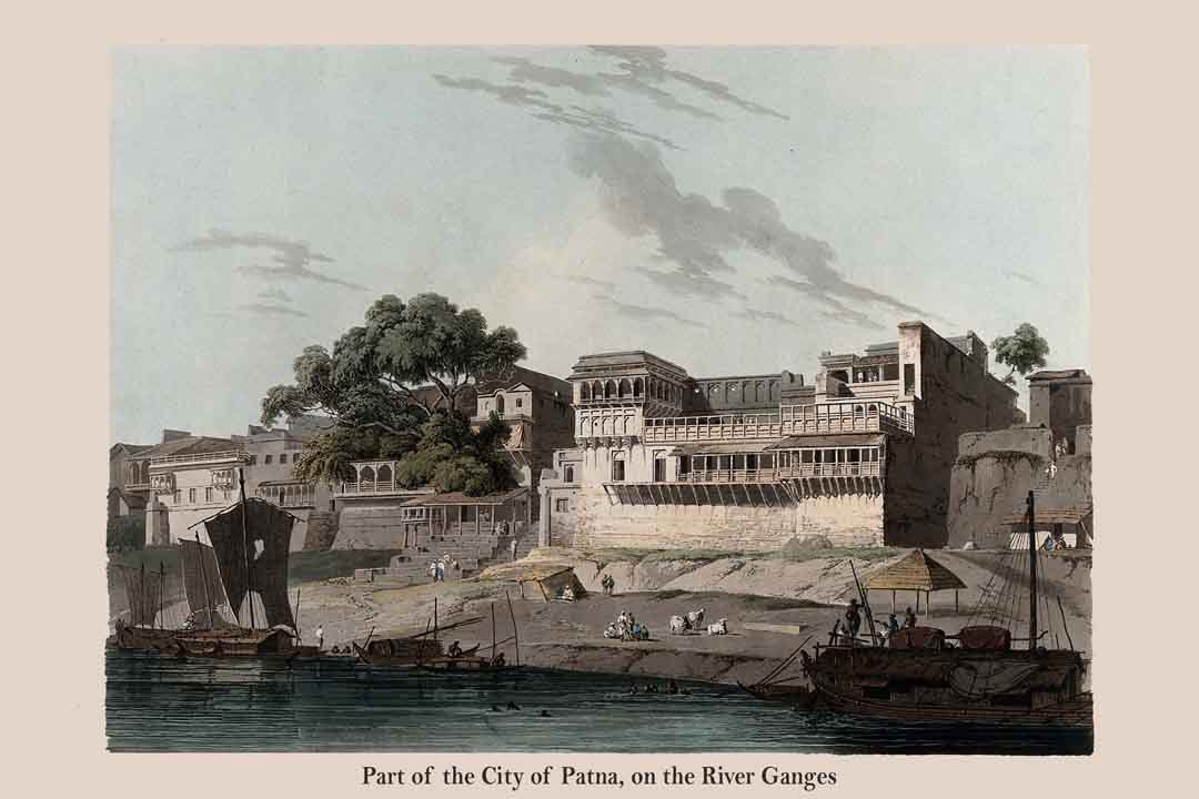 Patna Seen From The Ganges Bihar