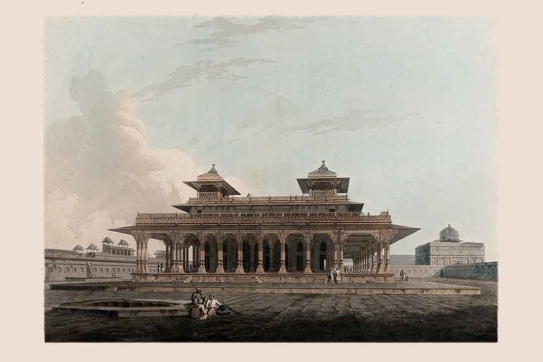 Pavilion In The Fort Of Allahabad Uttar Pradesh