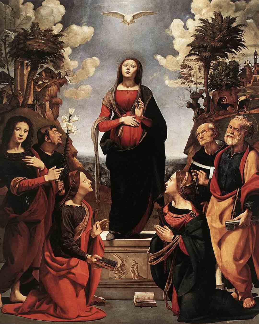 Immaculate Conception With Saints 1505