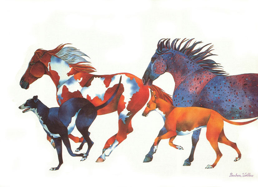 Horses and Dogs