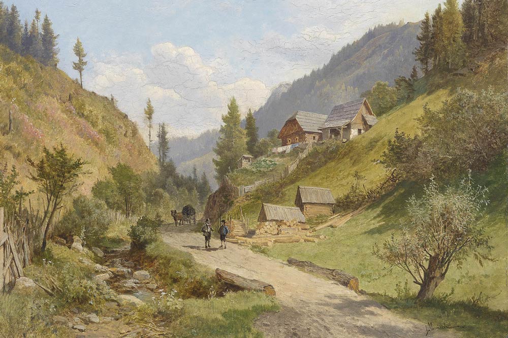 Landscape In Lower Austria (1888)