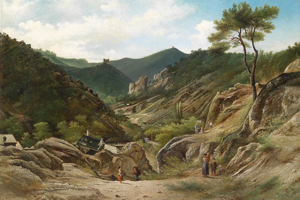 The Klausen In Mödling Near Vienna 1888