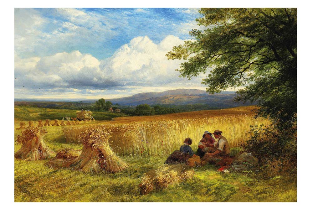 Harvest Rest Landscape (1865)