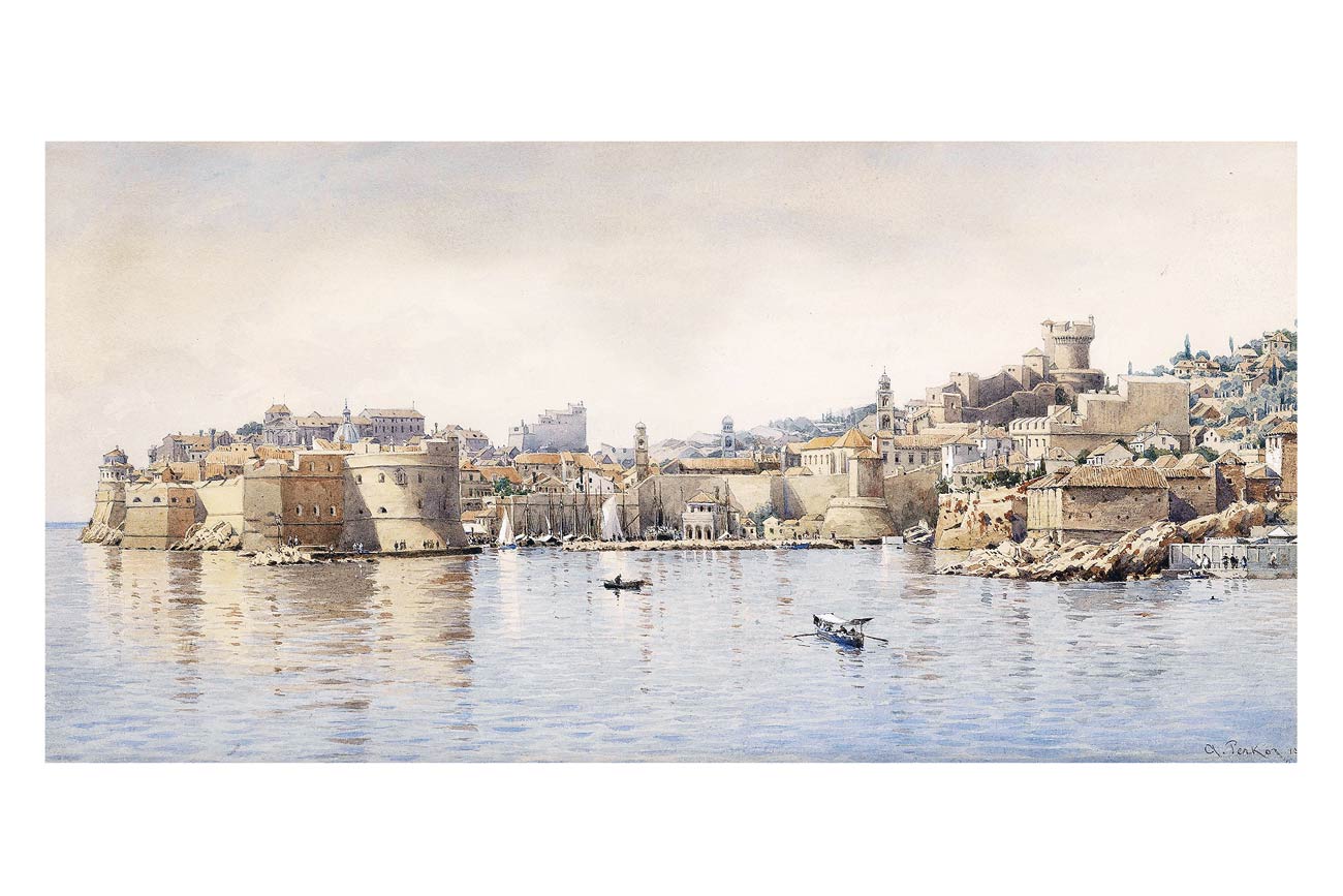 View Of Ragusa (Dubrovnik) From The Sea (1896)
