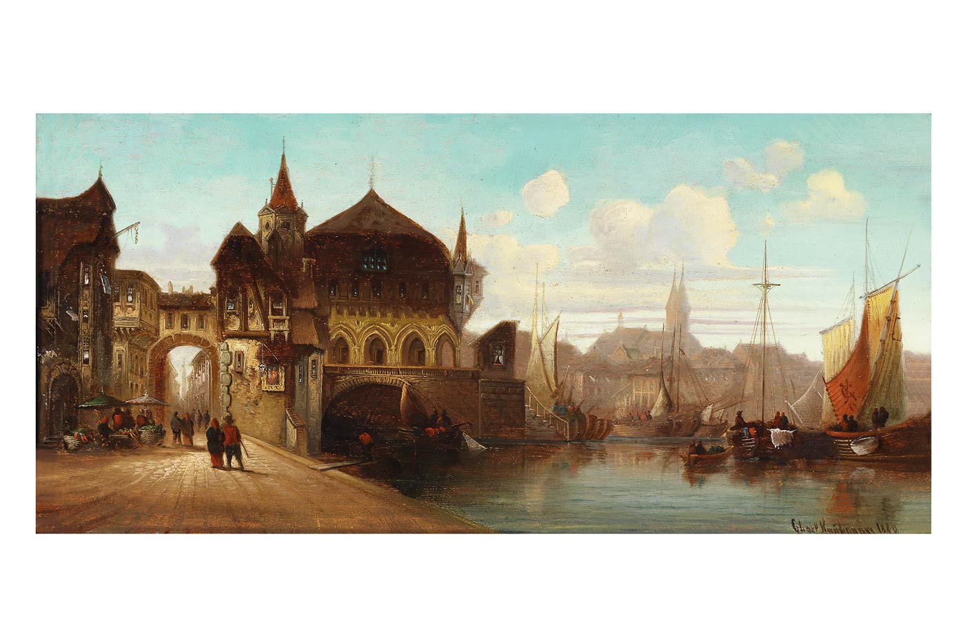 Game In A (Probably Fictional) Port City (1880)