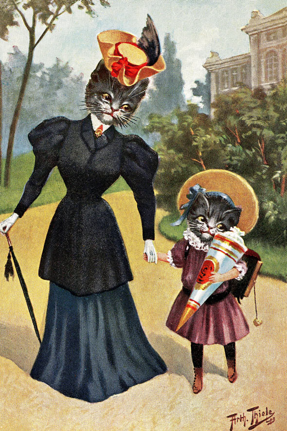 Cats In Human Attire