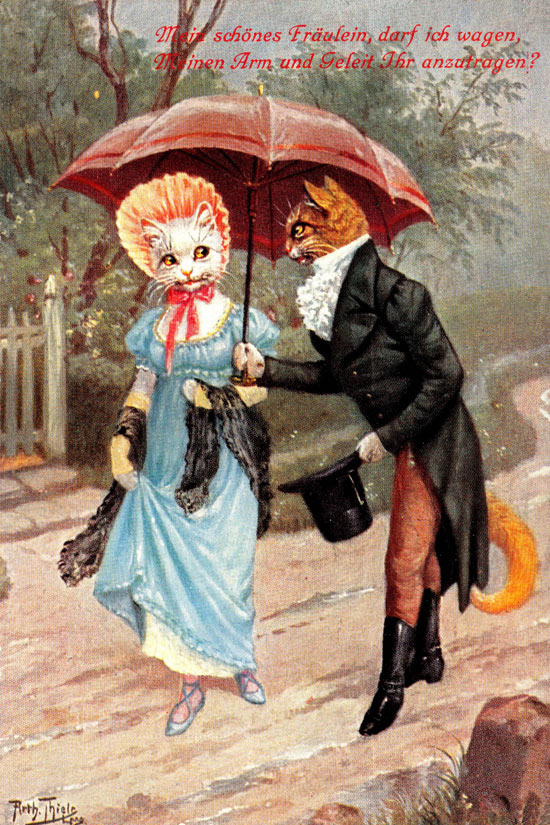 Cats In Human Attire