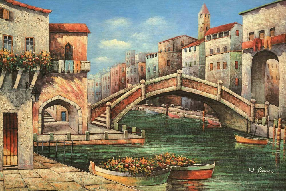 Bridge Over Venetian Canal