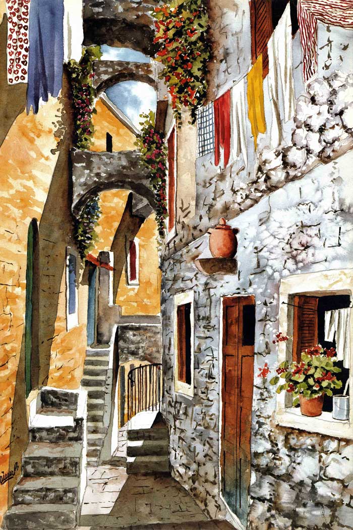 Italian Courtyard