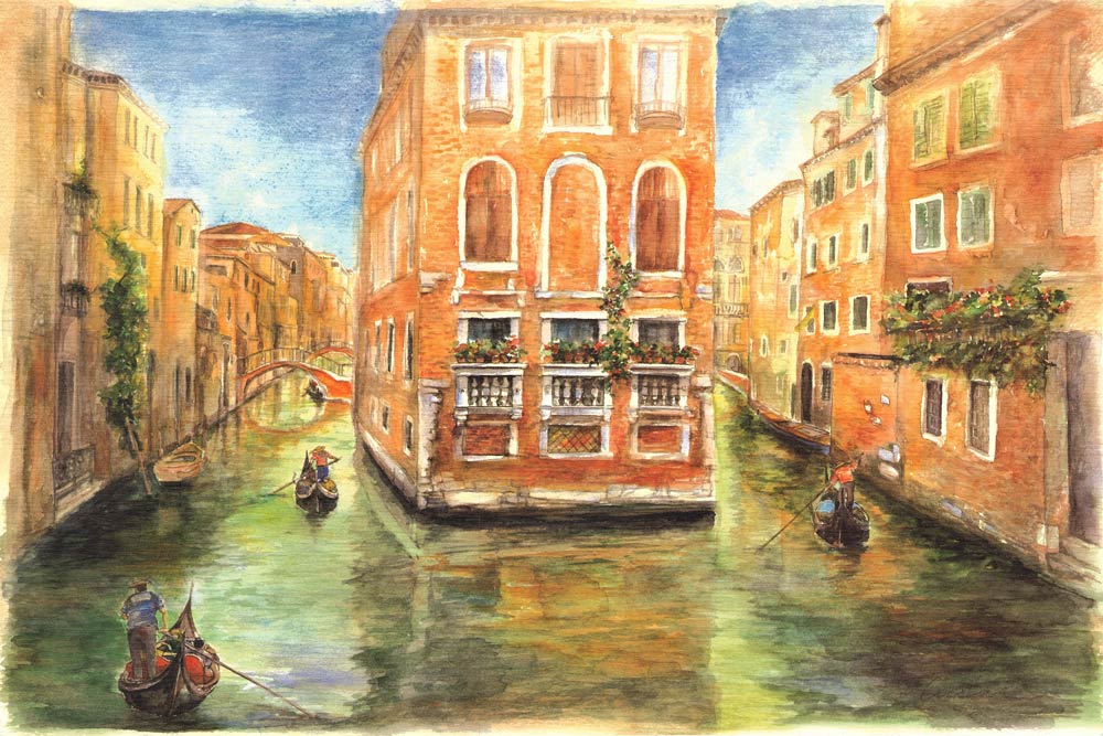 Glimpse Of Venice