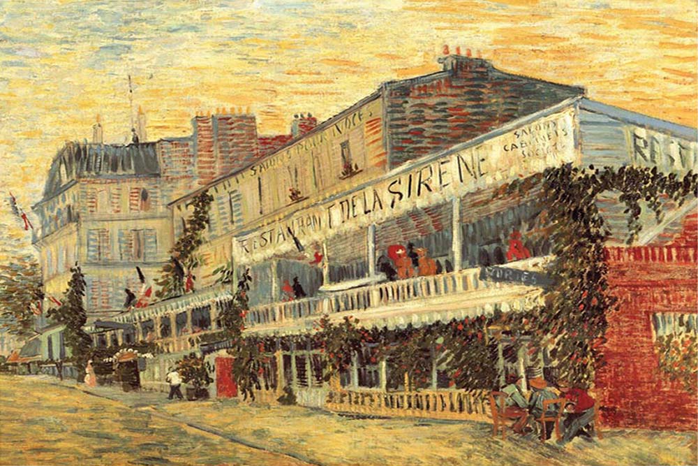 Sirene Restaurant at Asnieres 1887