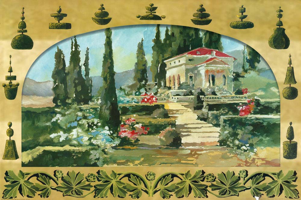 Floral Arch View Garden