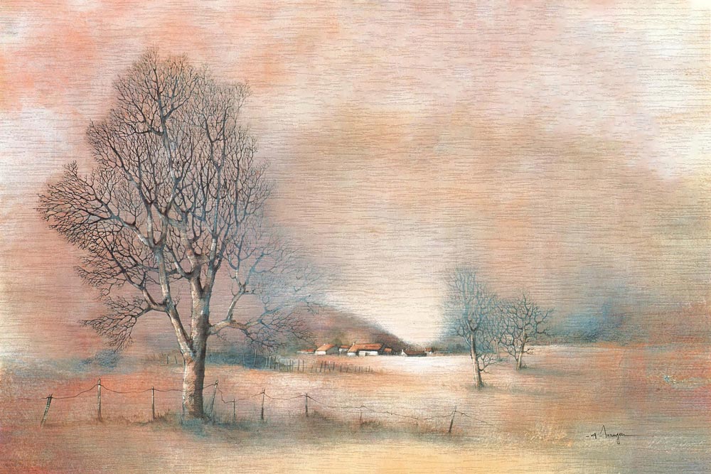 snowy landscape