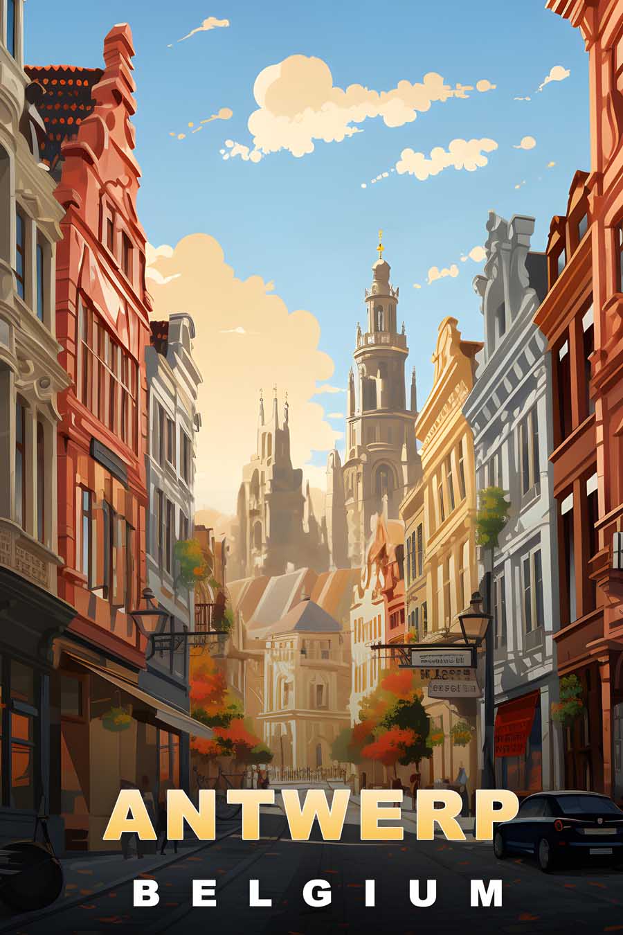 Antwerp Belgium City