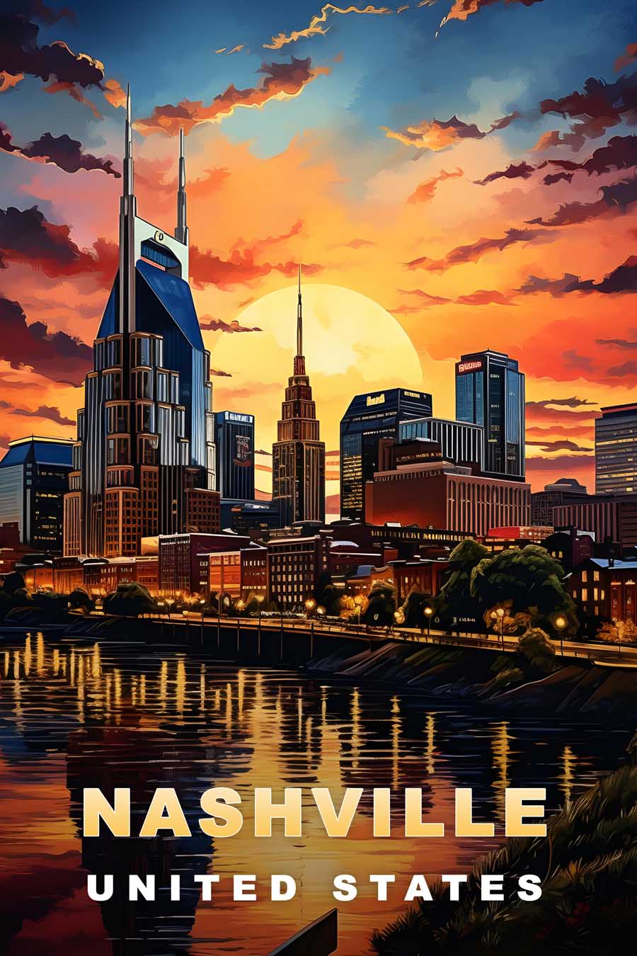 Nashville Art Painting