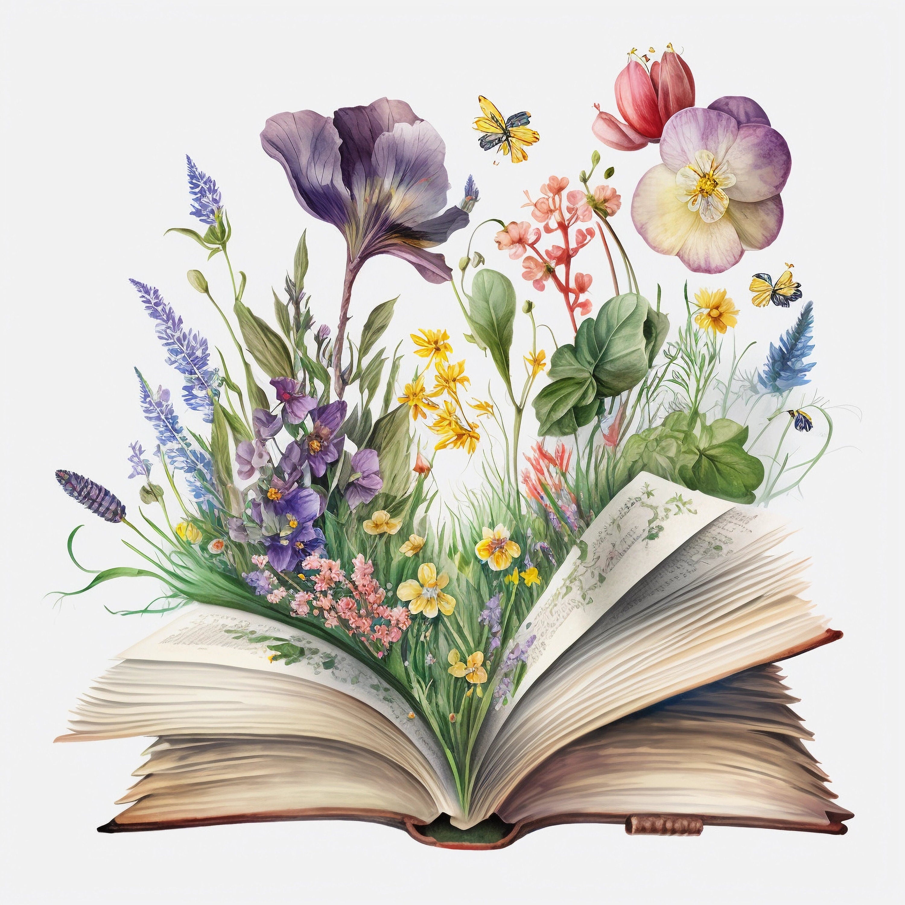 Botanical Pages: A Floral Journey in Words