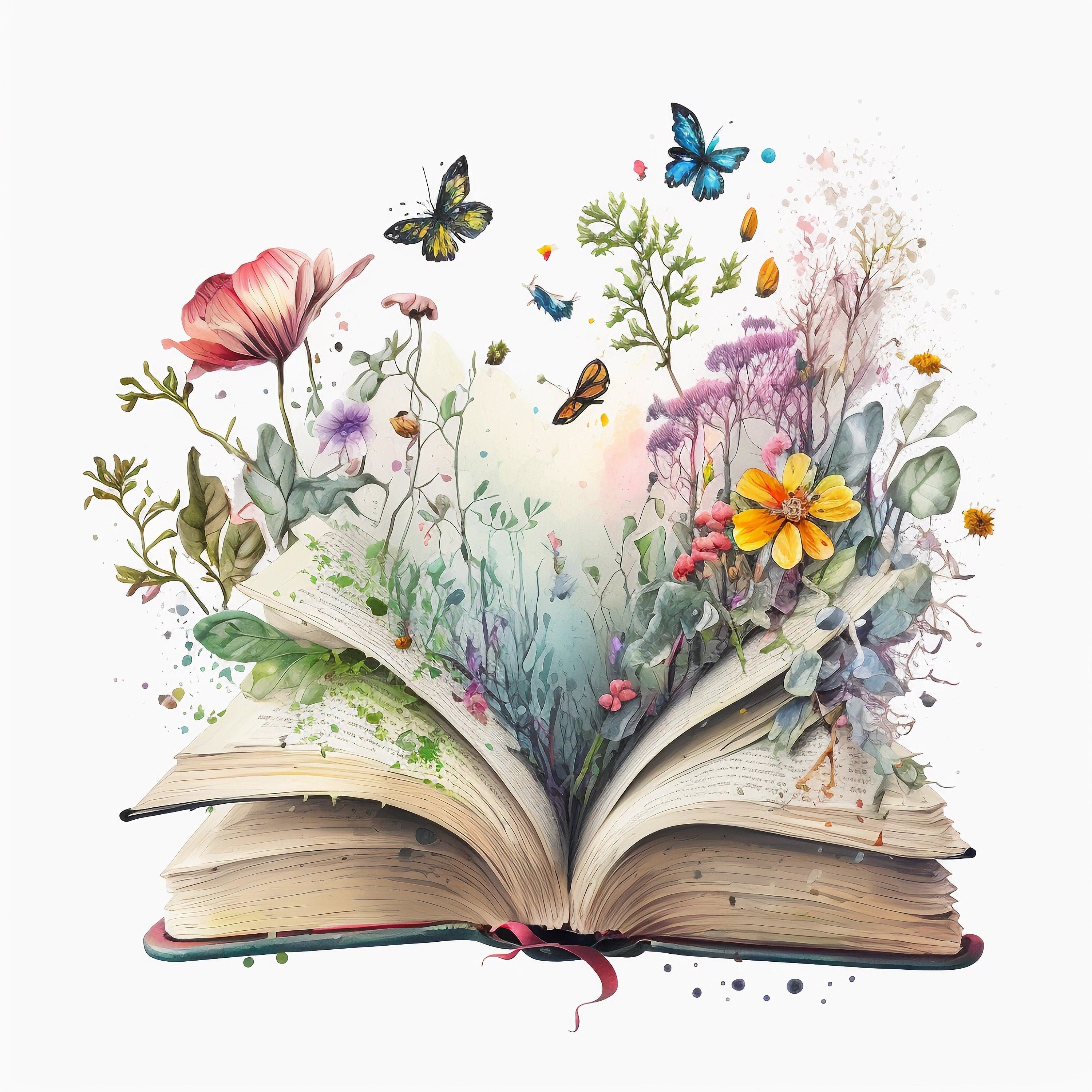 Botanical Pages: A Floral Journey in Words