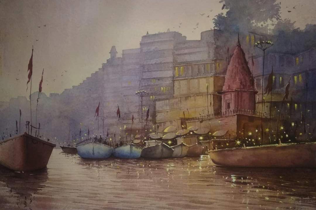 Kishnu Water Color Paintings