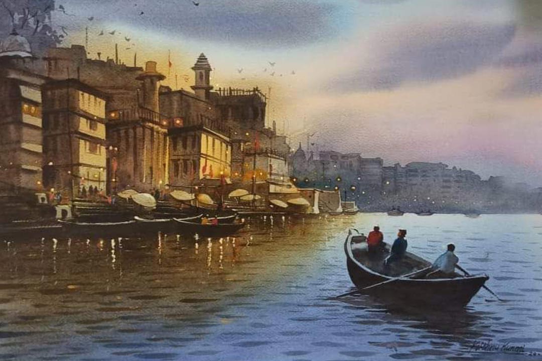 Kishnu Water Color Paintings