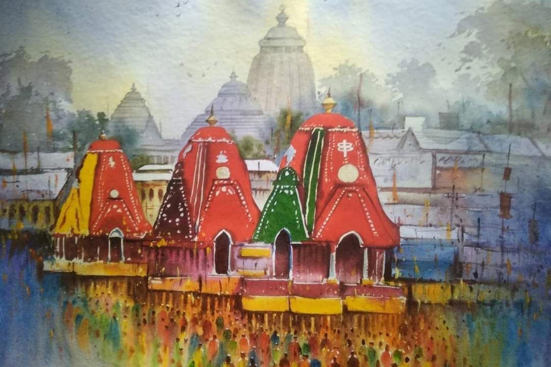 Kishnu Water Color Paintings