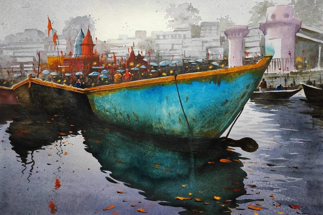 Kishnu Water Color Paintings