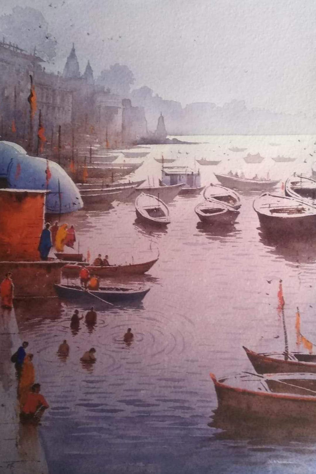 Kishnu Water Color Paintings