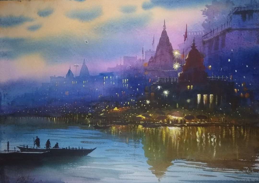 Kishnu Water Color Paintings