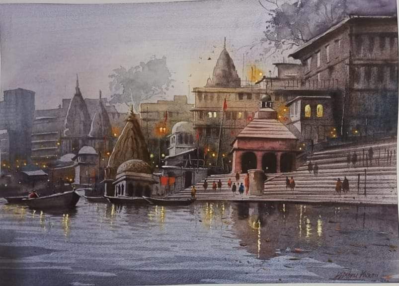 Kishnu Water Color Paintings