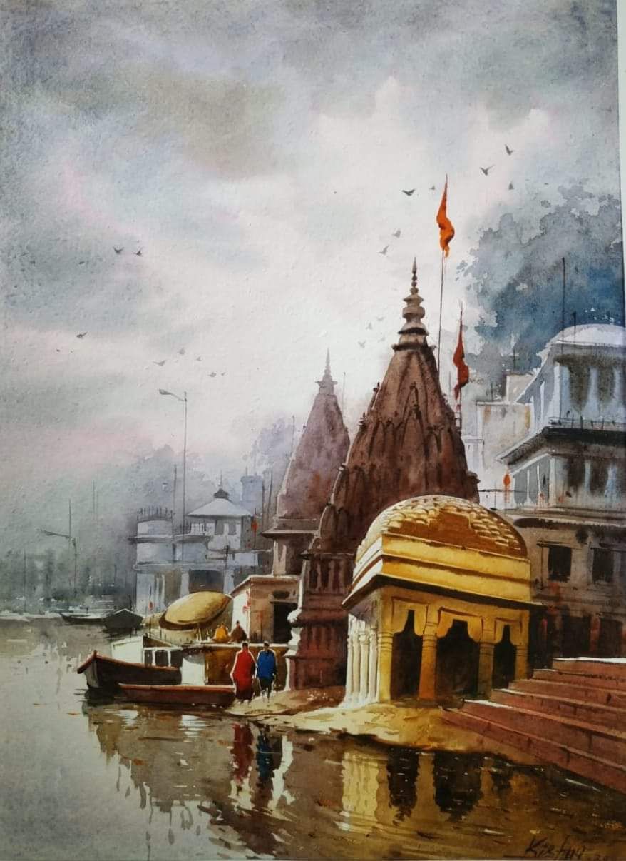 Kishnu Water Color Paintings