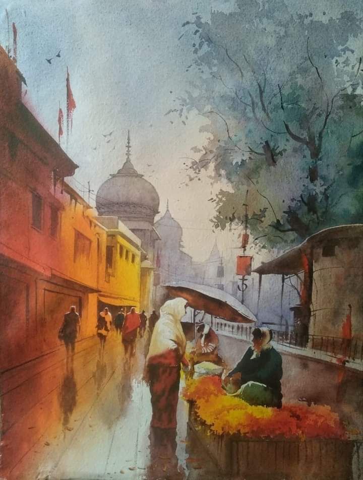 Kishnu Water Color Paintings