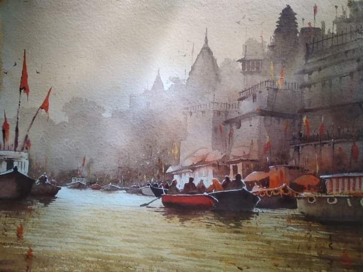 Kishnu Water Color Paintings