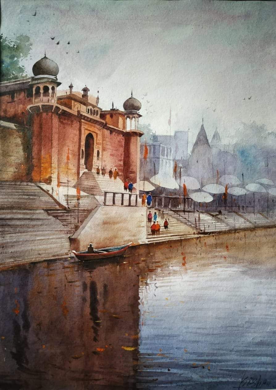 Kishnu Water Color Paintings