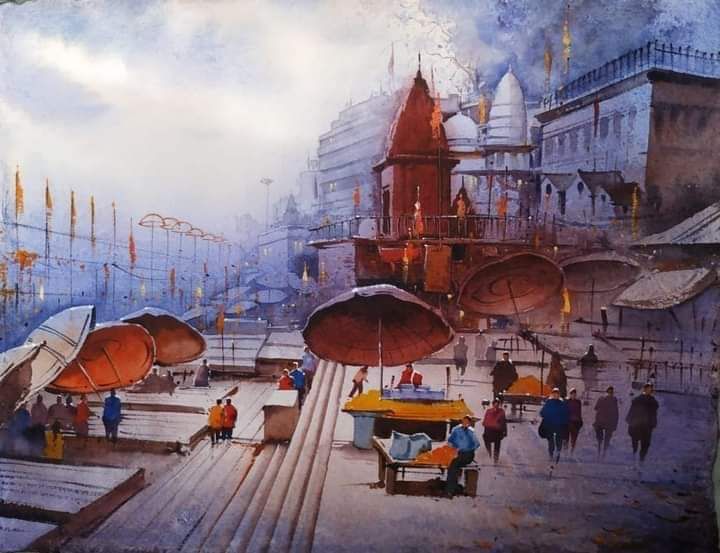 Kishnu Water Color Paintings