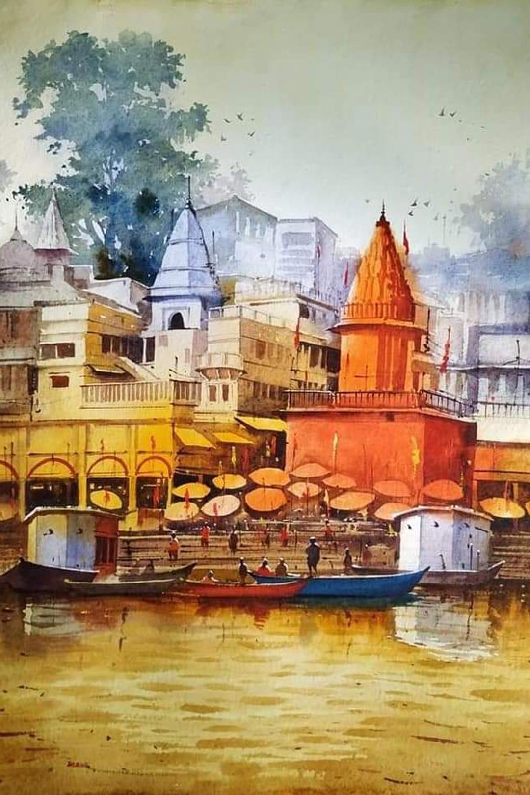 Kishnu Water Color Paintings