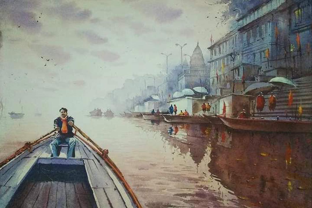 Boating in Ganga Ghat