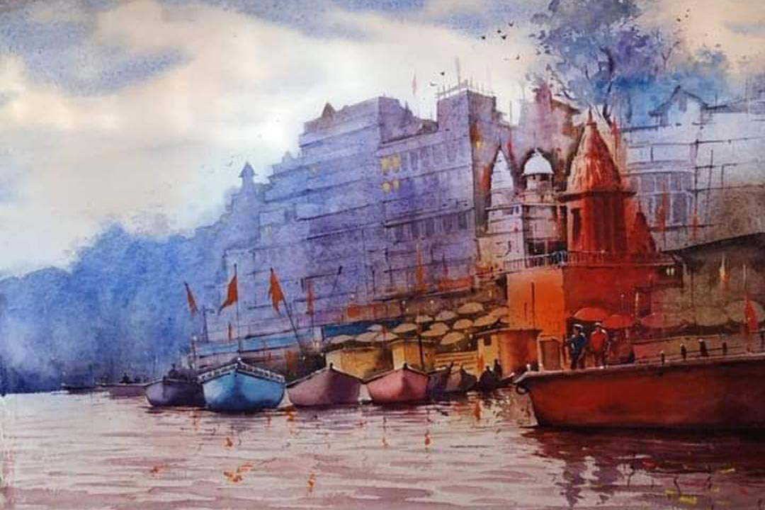 Kishnu Water Color Paintings