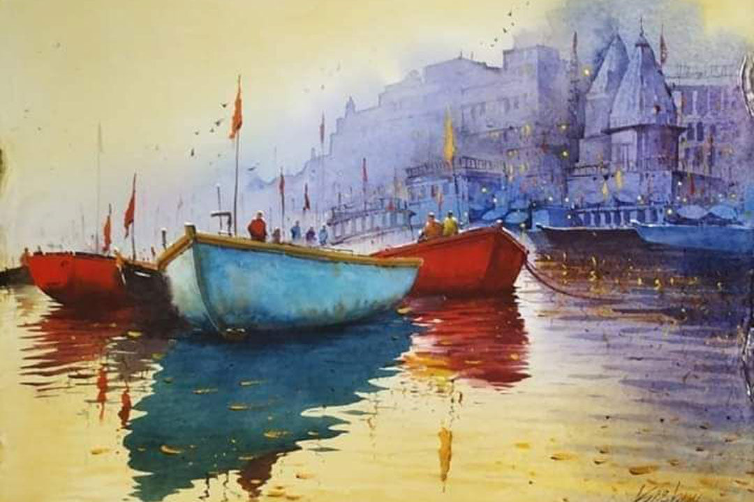 Kishnu Water Color Paintings