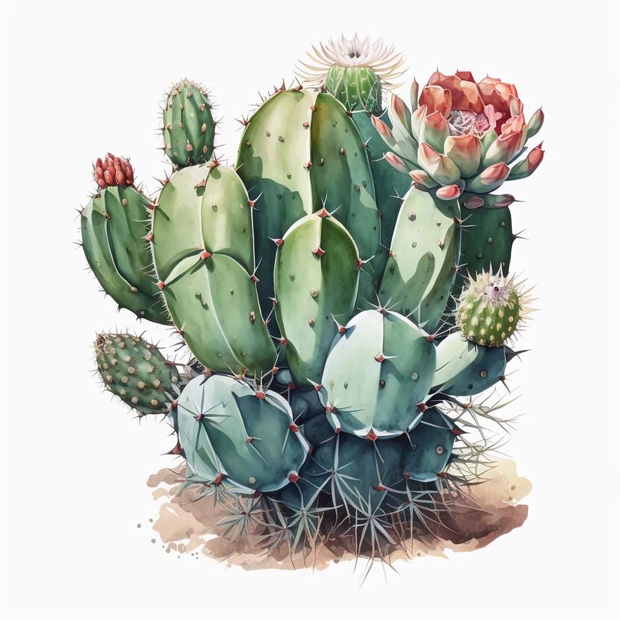 Desert Resilience: Cactus's Prickly Beauty