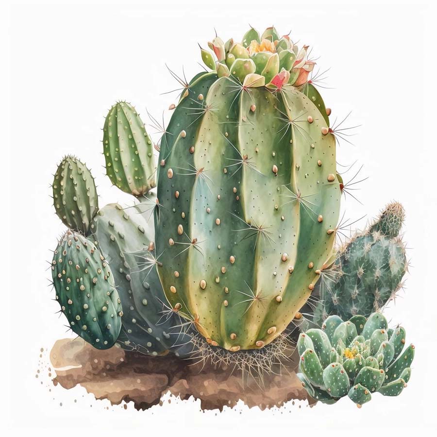 Desert Resilience: Cactus's Prickly Beauty